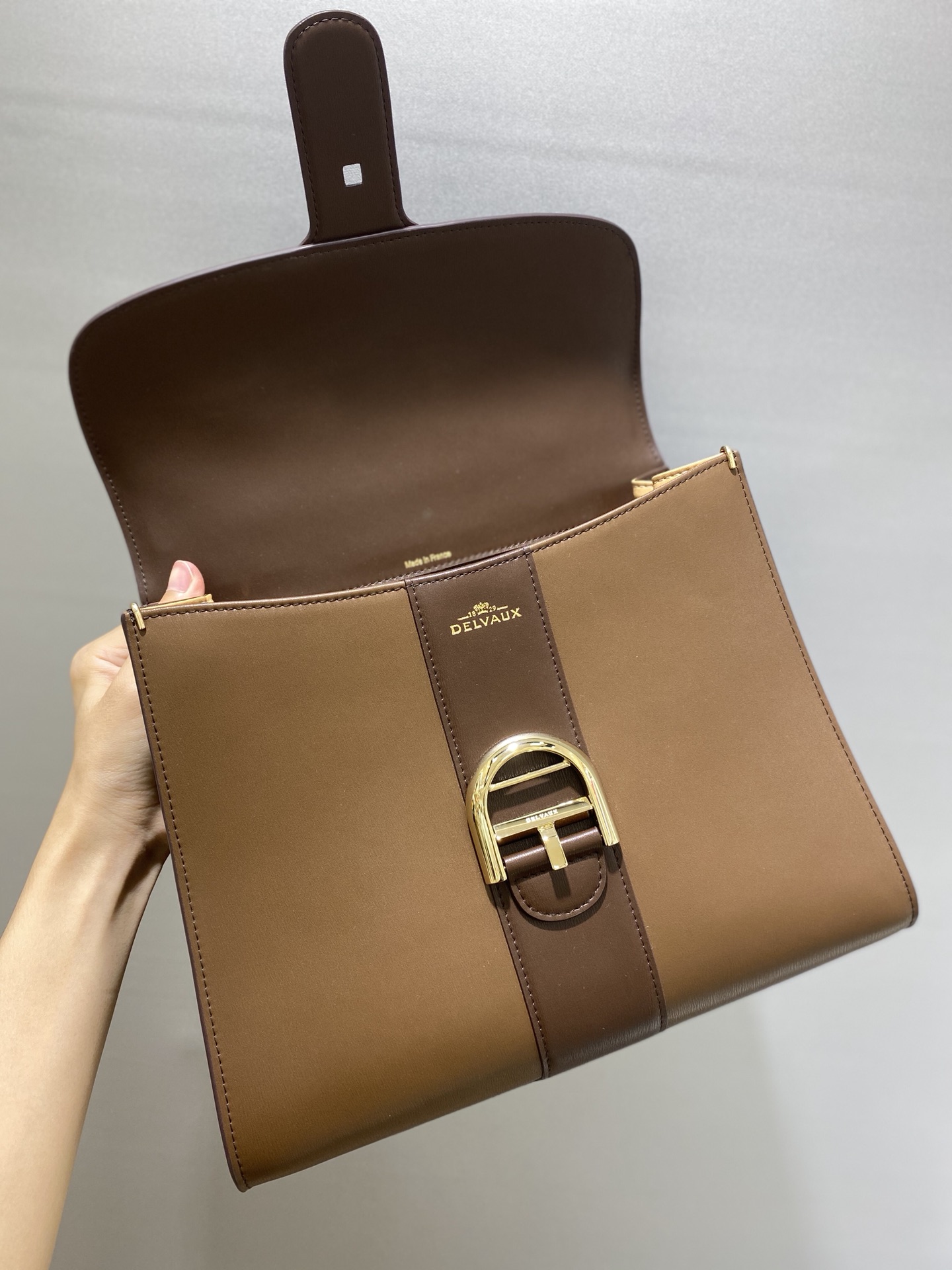 델보 브리앙 박스백 미듐